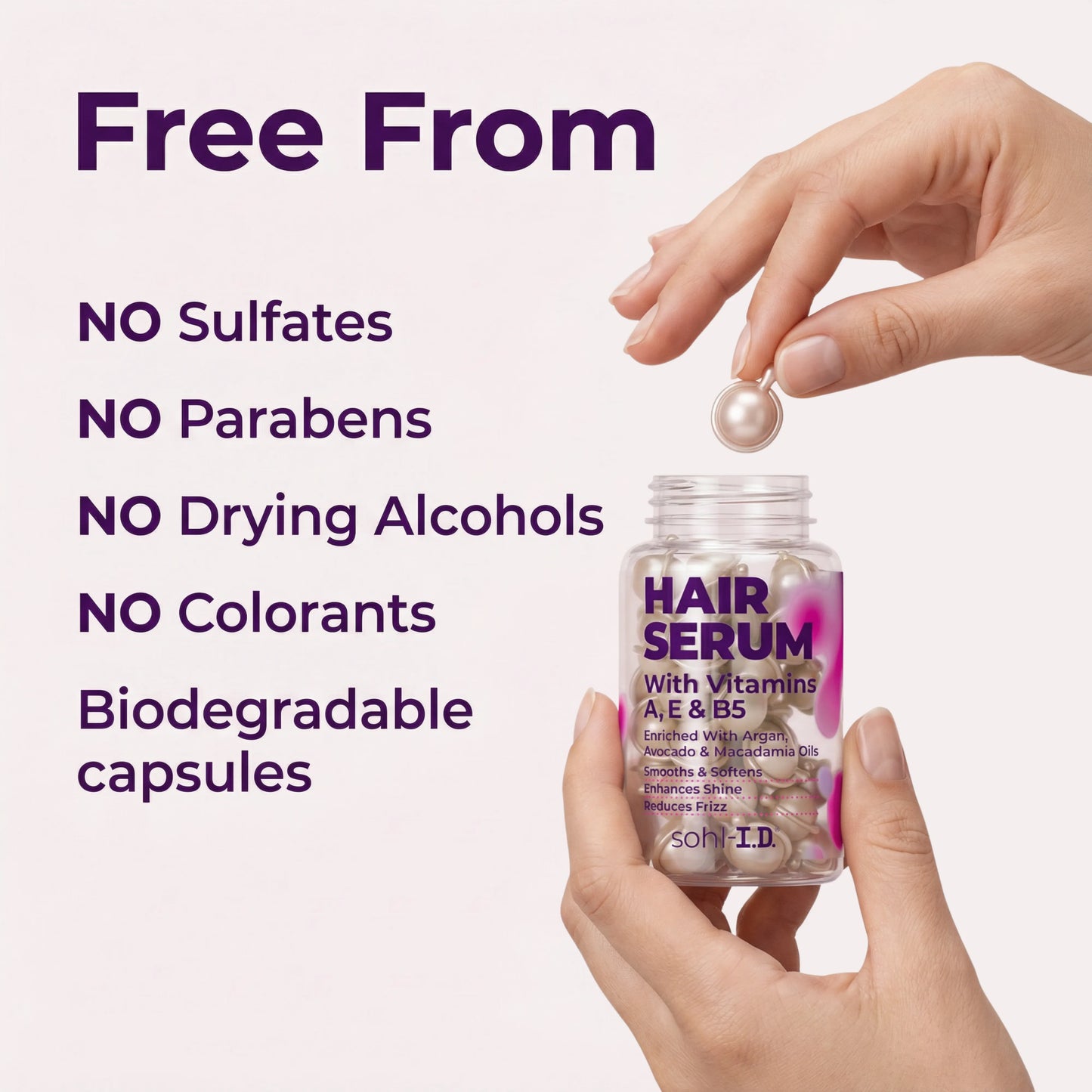 Hair Serum with Vitamins A, E & B5