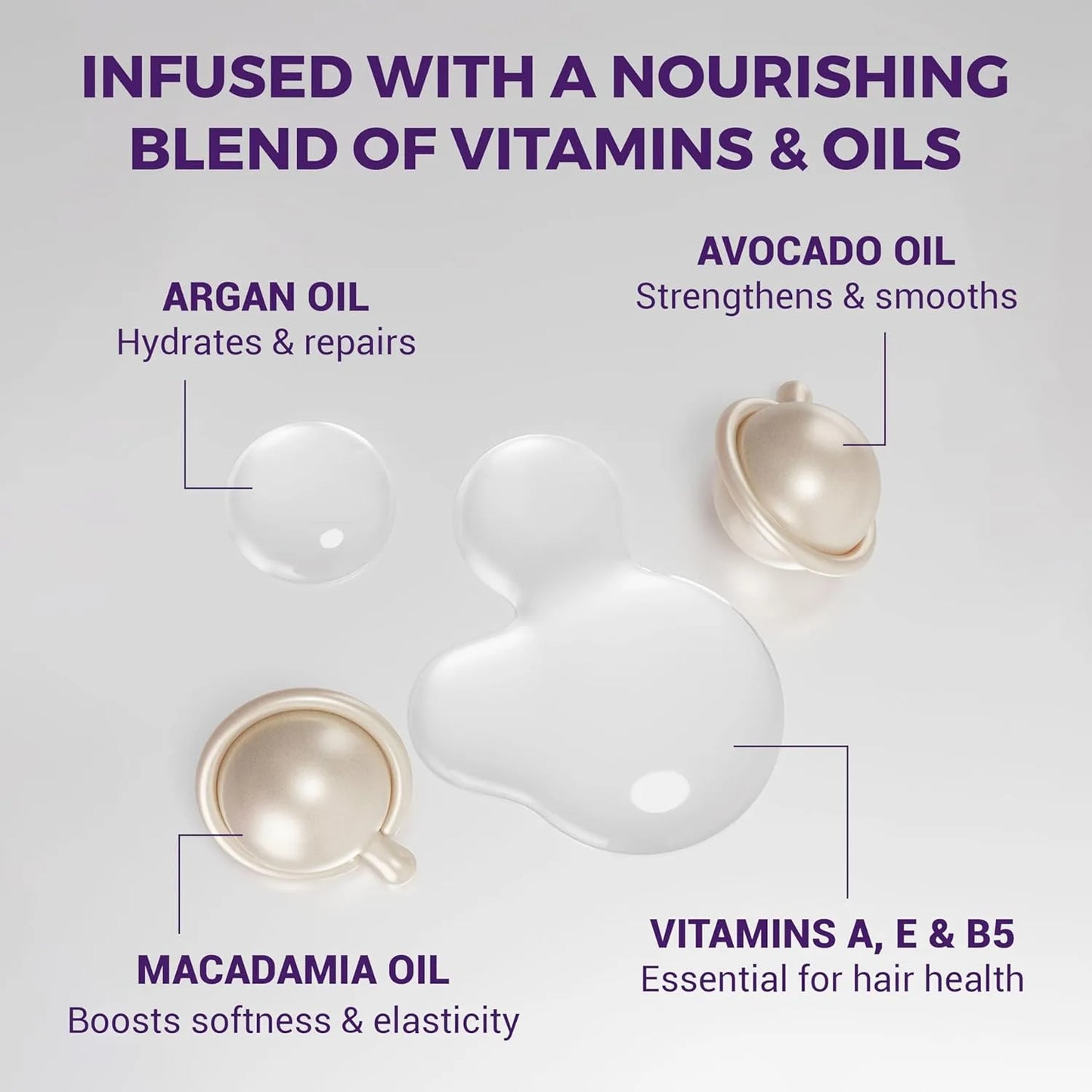 Hair Serum with Vitamins A, E & B5