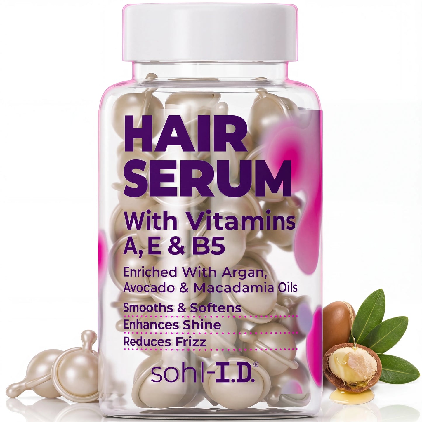 Hair Serum with Vitamins A, E & B5