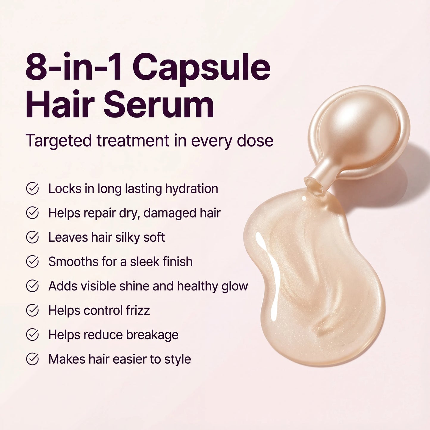 Hair Serum with Vitamins A, E & B5