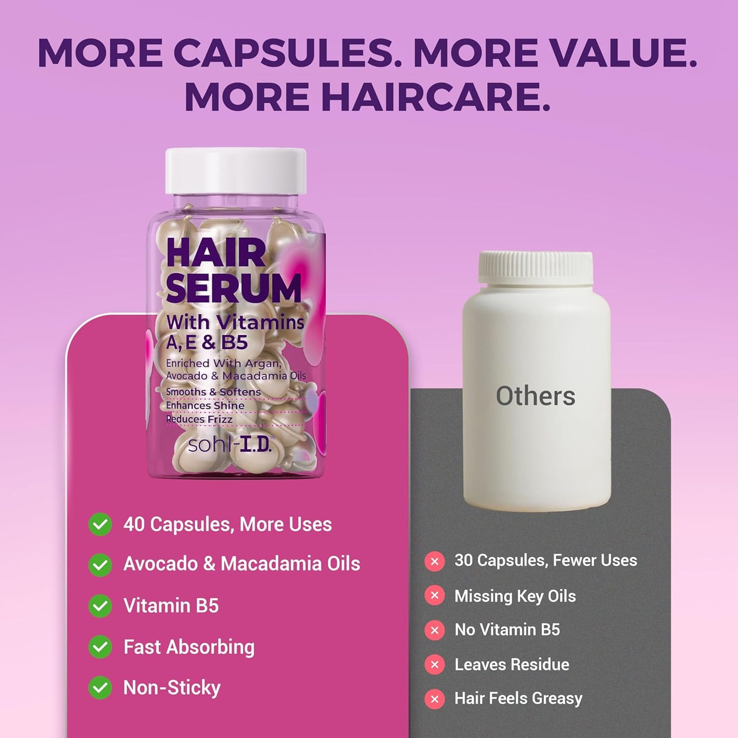Hair Serum with Vitamins A, E & B5
